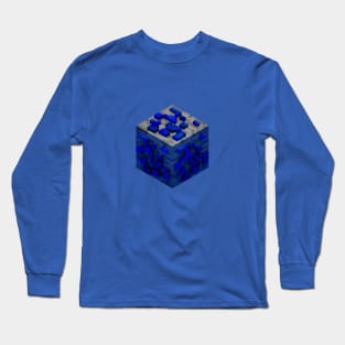 Block LapizLazuli Ore 3D Long Sleeve T-Shirt